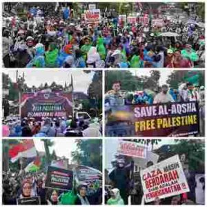Majelis Ukhuwah Bogor Raya Gelar Aksi Bela Palestina