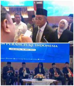 Menteri PUPR Angkat Bicara Soal Dugaan Korupsi 2 Pejabat Saat Konferensi Pers Menyambut Presiden Prancis