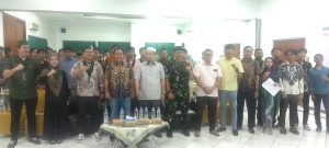 DANDIM 0508 DEPOK KOL INF IMAN WIDHIARTO SAMBUT KONFRENSI HMI CABANG DEPOK