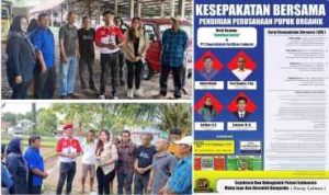 Daeng Lukman Praktisi Hukum dan Aktivis Garda Prabowo Inisiasi Pabrik Pupuk Organik di Ciamis