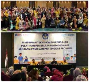 Direktorat Guru PAUD dan PNF Kemendikdasmen Gelar Bimtek Calon Pengajar Pembelajaran Mendalam (PM) untuk Jenjang PAUD dan PNF Tingkat Provinsi, Siapkan Generasi Hebat