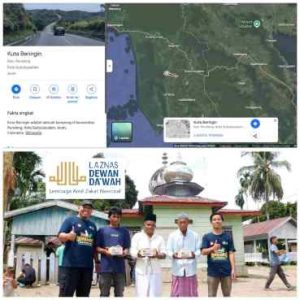 Qurban Pertama dan Satu-satunya dari Laznas Dewan Dakwah di Kuta Beringin