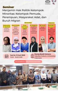 PERLUDEM Menggelar Seminar Menjamin Hak Politik Kelompok Minoritas