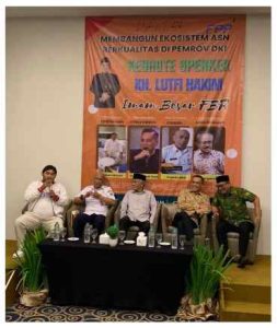 FPPJ Puji Gubernur Pram Doel, Mutasi ASN Jakarta Berbasis Kinerja dan Bebas Intervensi Politik