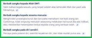 Berbaik Sangka, Meski Hati Tak Mengerti