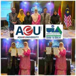 Universitas Islam As Syafi’iyah (UIA) menjalin kerjasama dengan Asia e University Malaysia