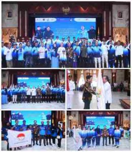 Target 3 Besar Nasional, Wagub Hasnuryadi Lepas Kontingen KORMI Kalsel ke Ajang FORNAS VII NTB