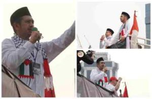 Aksi Akbar di MONAS: Ribuan Massa Bersatu Selamatkan Gaza dari Pembantaian dan Kelaparan Massal