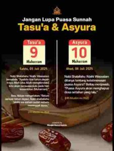 KEUTAMAAN PUASA ASYURA