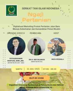 Webiner STII : Digitalisasi Pemasaran Produk Pertanian Untuk kemandirian Petani