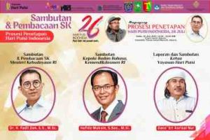 Pejabat, Penyair, Aktivis, dan Selebritis Siap Lebur Memeriahkan Prosesi Menjelang Penetapan Hari Puisi Indonesia