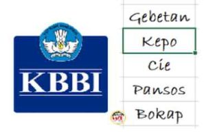 Tahukah Kamu? Gebetan, Kepo, Cie, Pansos, Bokap. Beserta Artinya Menurut KBBI