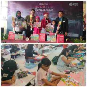 WAKTU INDONESIA SEMARAK: LOMBA MEWARNAI MERIAHKAN VASAKA HOTEL JAKARTA
