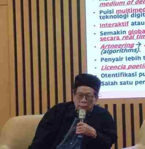 Menuju PPN XIII: Diskusi Publik & Pentas Puisi — Maman S. Mahayana Tekankan Mutu sebagai Ukuran Utama