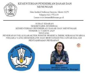 PENERAPAN NILAI KARAKTER POSITIF PESERTA DIDIK SEBAGAI WARGA NEGARA YANG DEMOKRATIS DAN BERTANGGUNG JAWAB DALAM PENYAMPAIAN PENDAPAT
