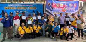 Zaenal Abidin Syah Camat Pondok Gede Membuka Turnamen Baposa Series 1